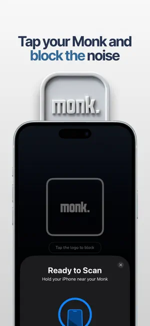 Monk – #1 Physical App Blocker screenshot 1