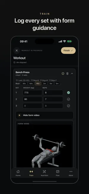 FitLedger: Workout Tracker screenshot 2