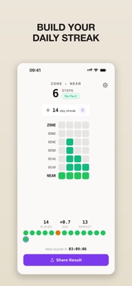 WordStep: Daily Word Ladder screenshot 4