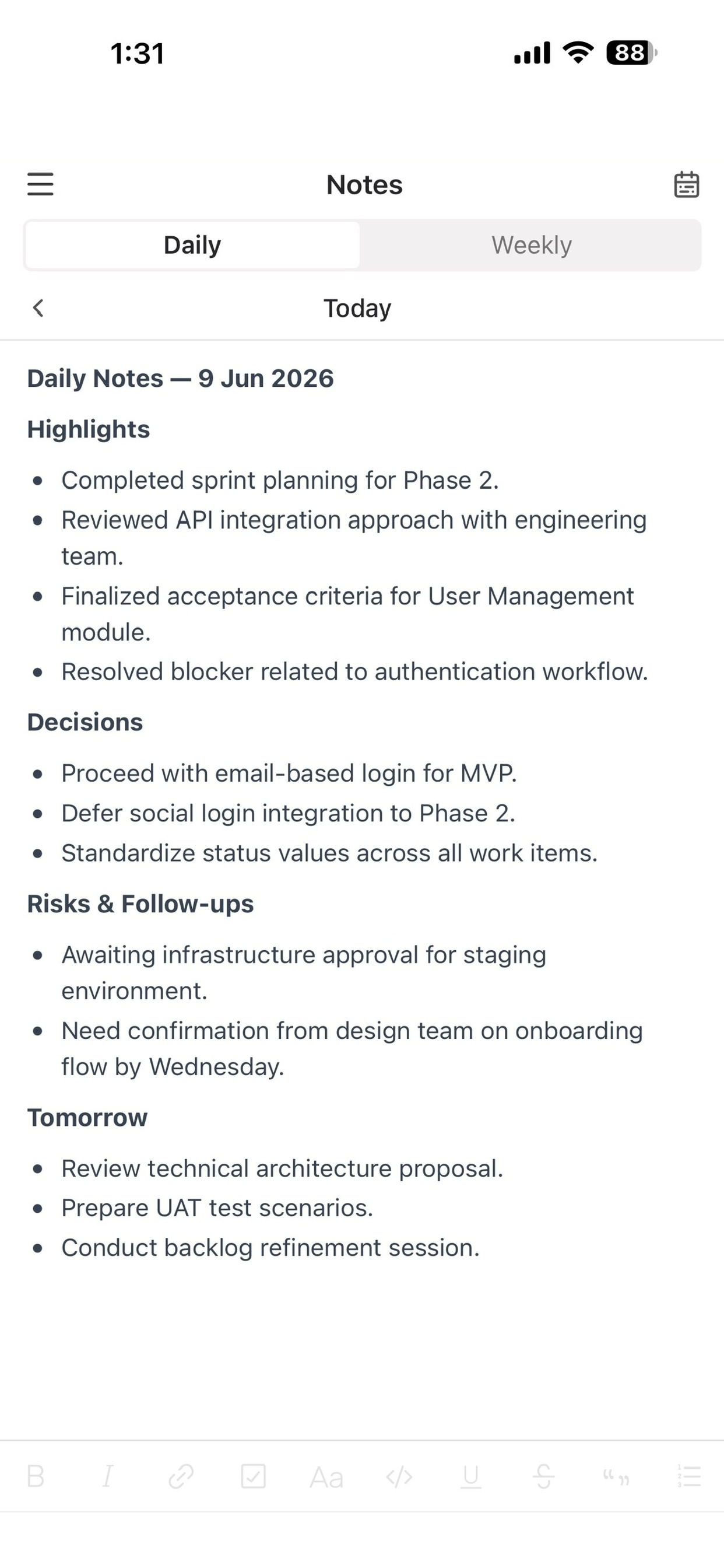 Moly Workspace screenshot 5