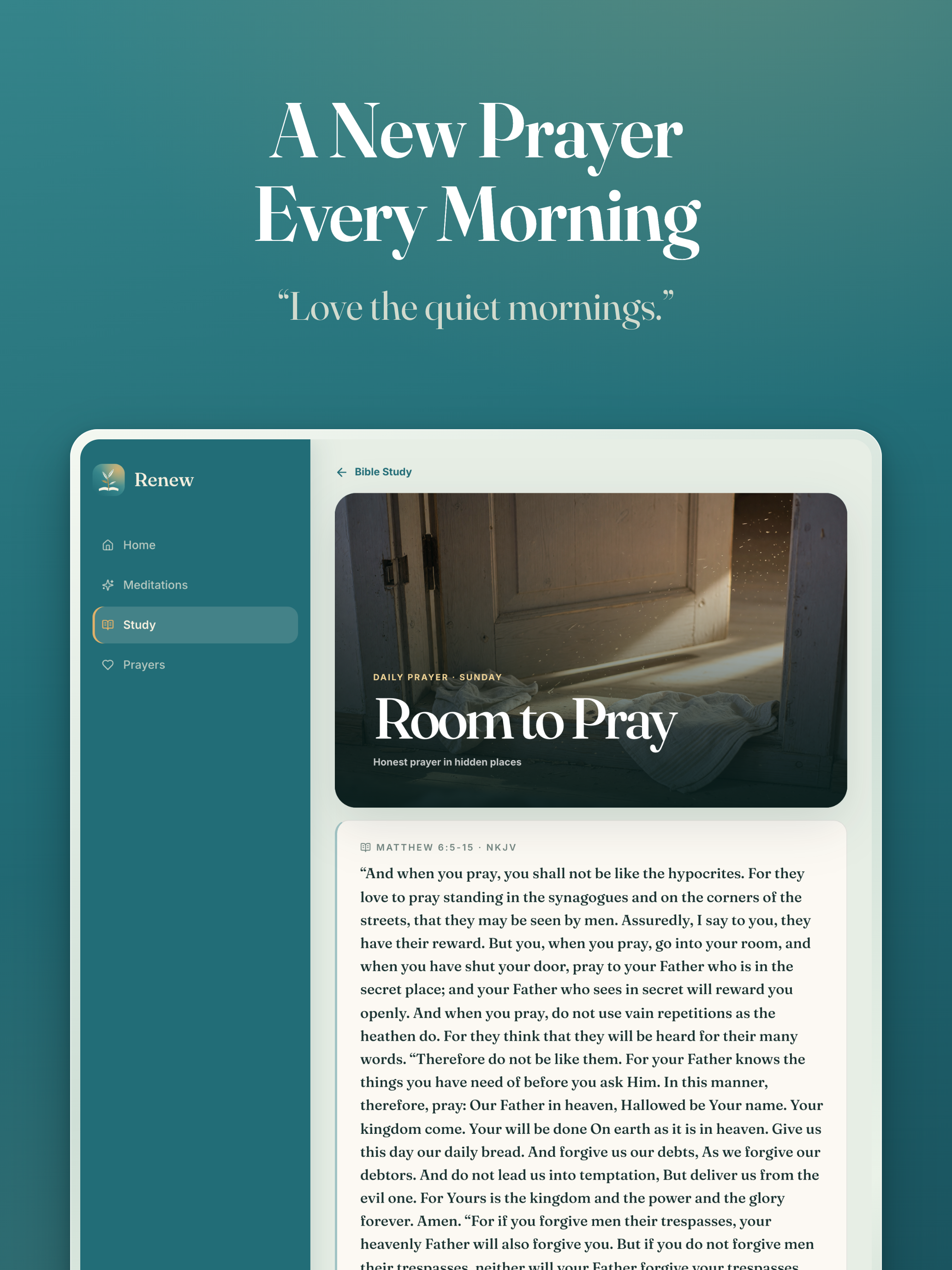 Renew: Christian Meditation screenshot 15