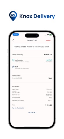 Knox Delivery Screenshot 6 of 6