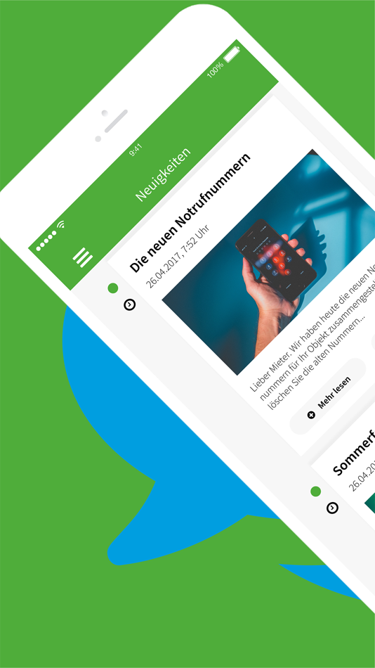#1. GWGZuhause (iOS) 由: GWG Gesellschaft für Wohn- und Gewerbeimmobilien Halle-Neustadt mbH