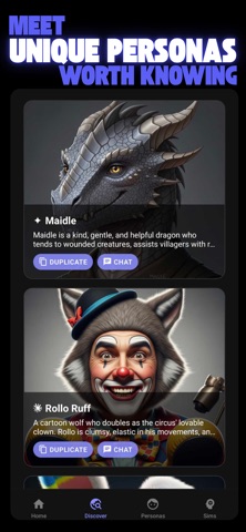 PersonifAI screenshot