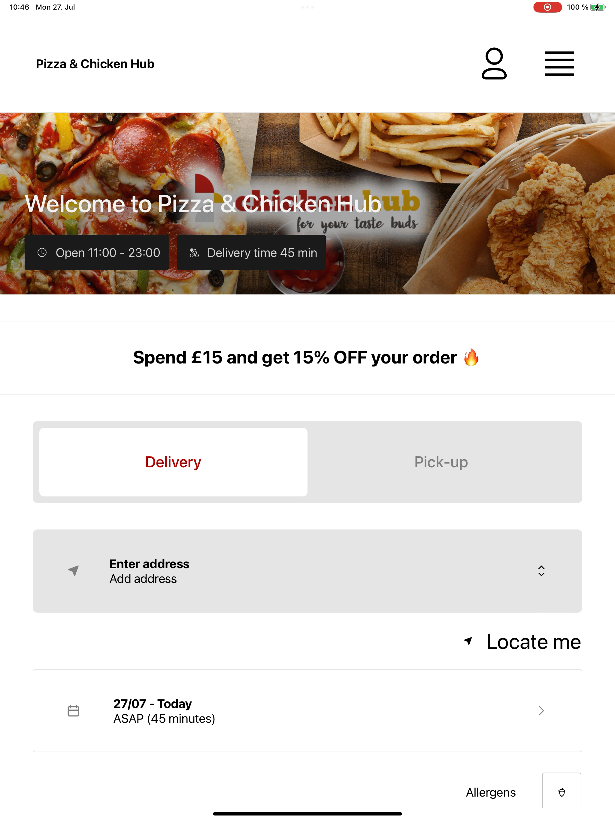 Pizza & Chicken Hub screenshot 9