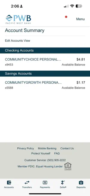 Pacific West Personal Mobile screenshot 3