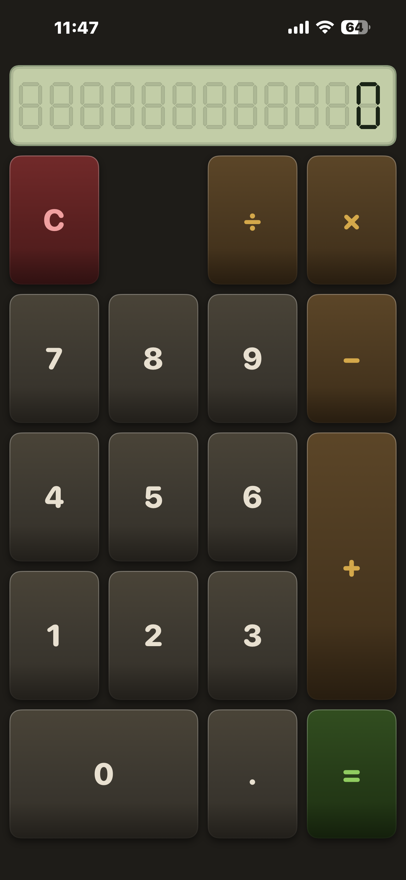 Retro Calc - Simple Calculator screenshot 5