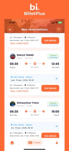 BilletPlus screenshot