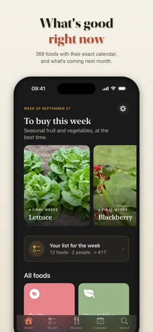 Saison: Seasonal Produce Guide screenshot 2
