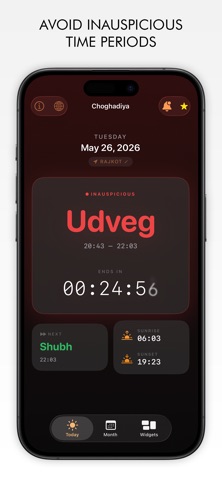 Choghadiya Widgets Screenshot 8 of 10