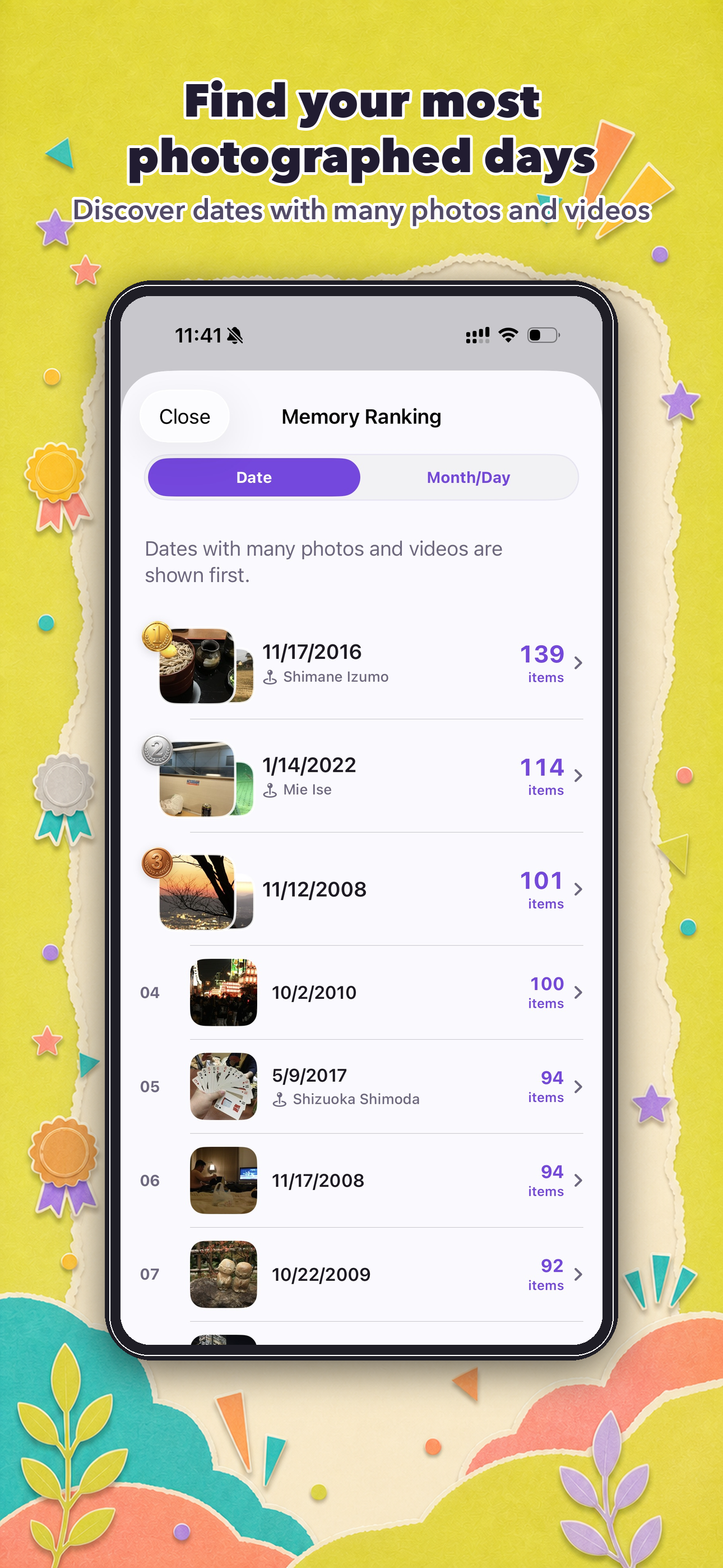 ChronoPics - Today’s Memories screenshot 5
