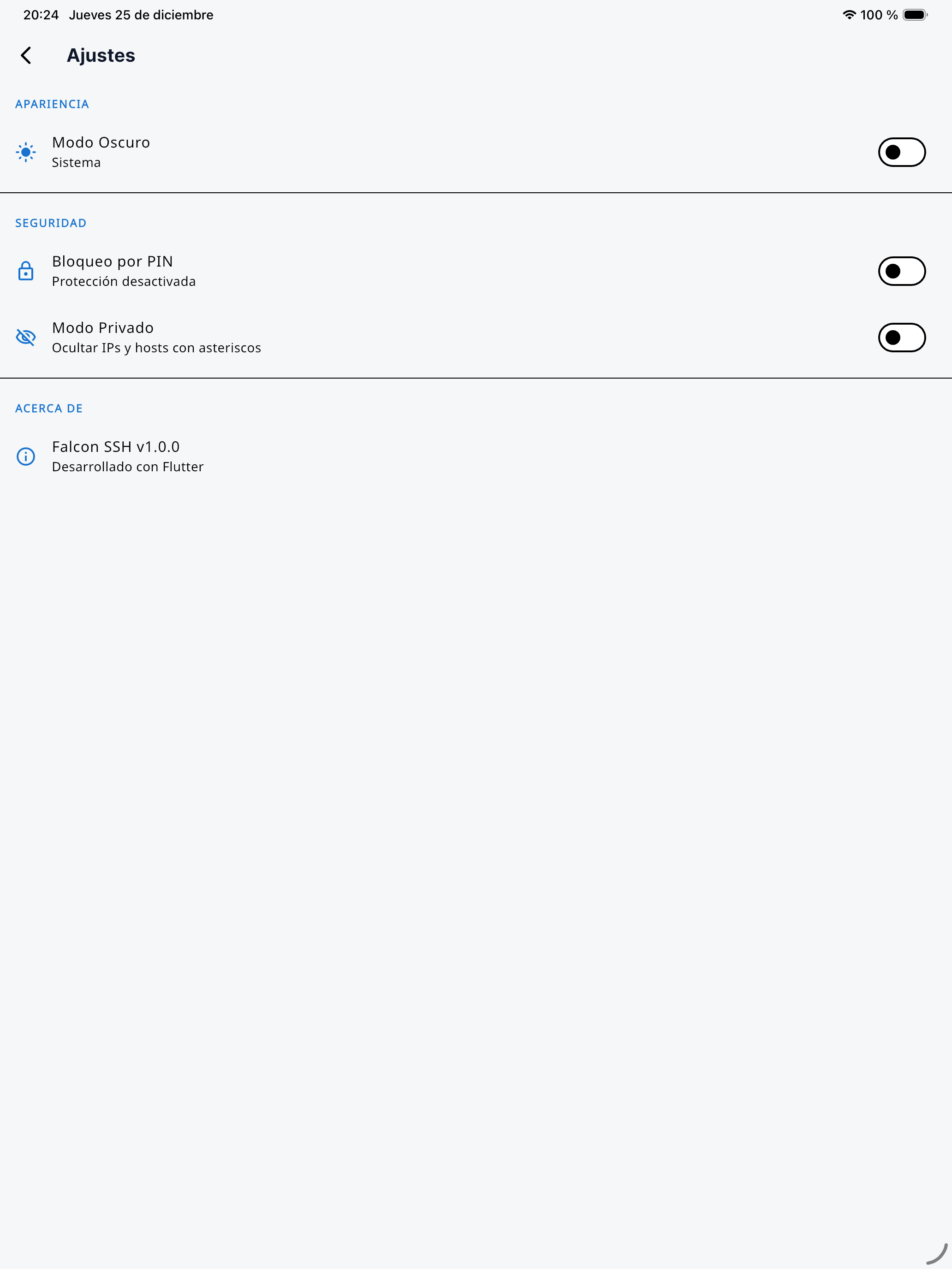 FalconSSH screenshot 6