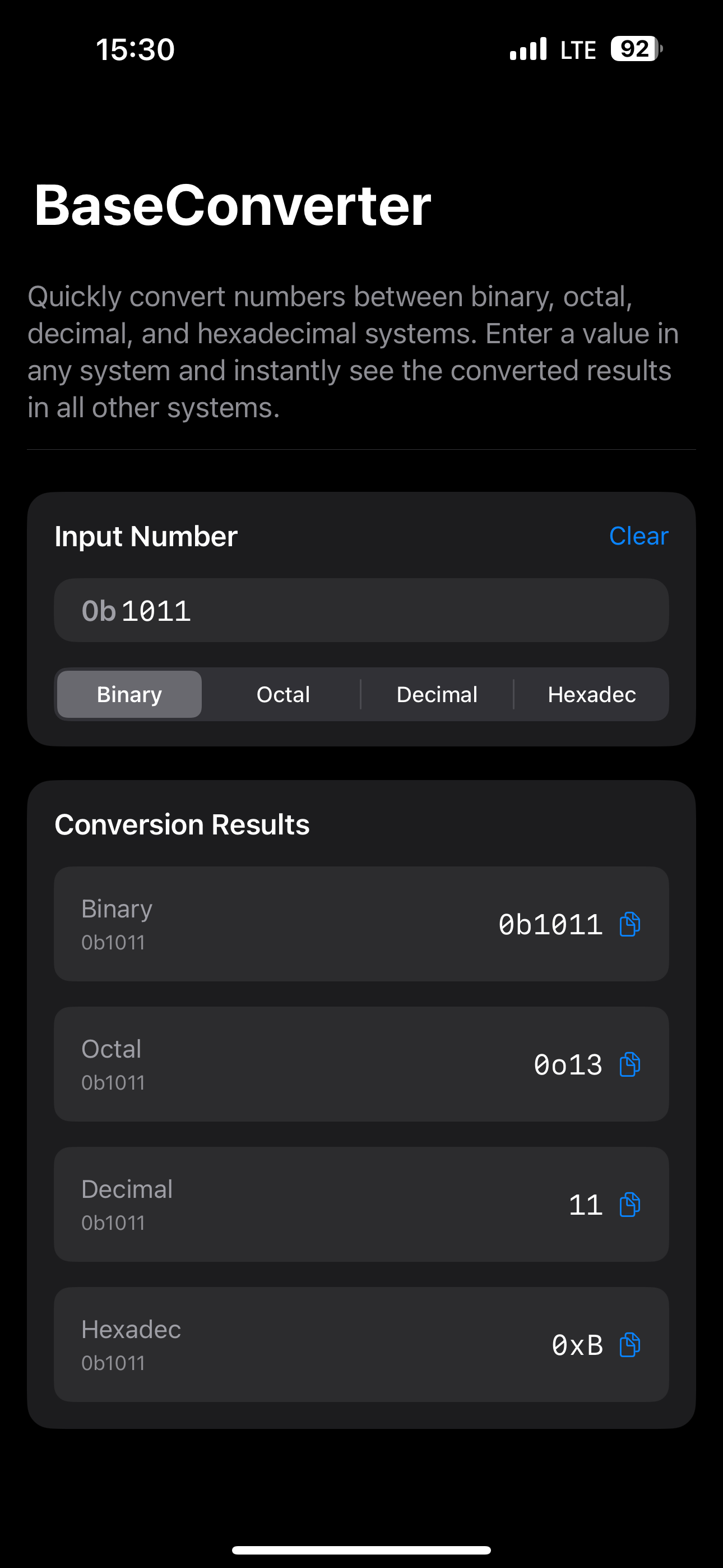 Converting: Numeral Formats screenshot 7