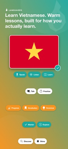 Learn Vietnamese - LingFast Screenshot 1 of 8