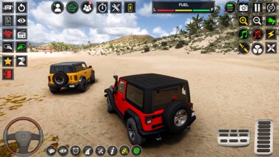 Car Simulator Offroad Jeep Screenshot