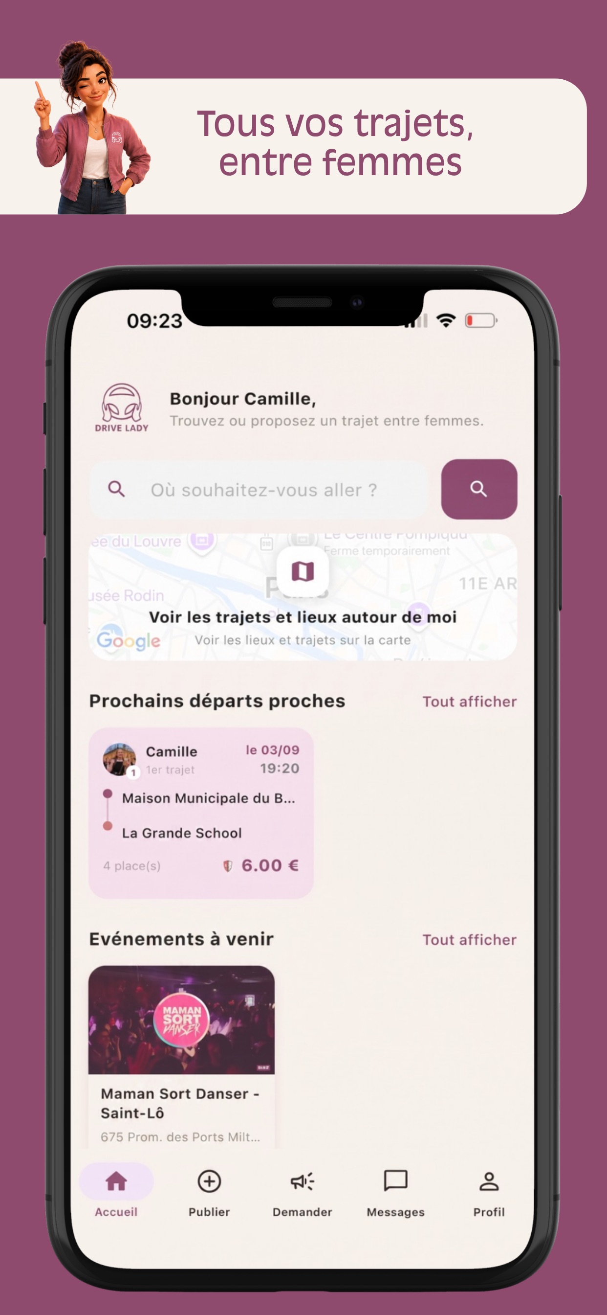 Screenshot 1 of Drive Lady