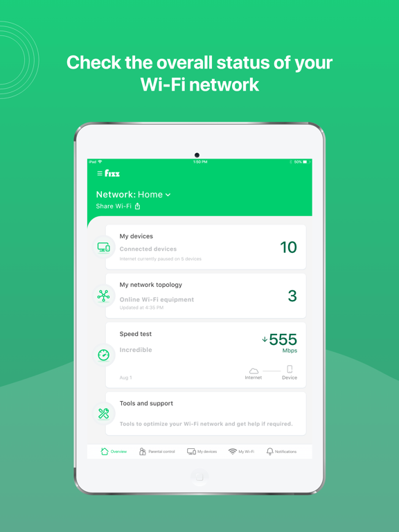 Fizz Wi-Fi iPad screenshot 2 - Utilities app