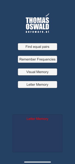 Memory Training for Pilots Screenshot 1 of 9