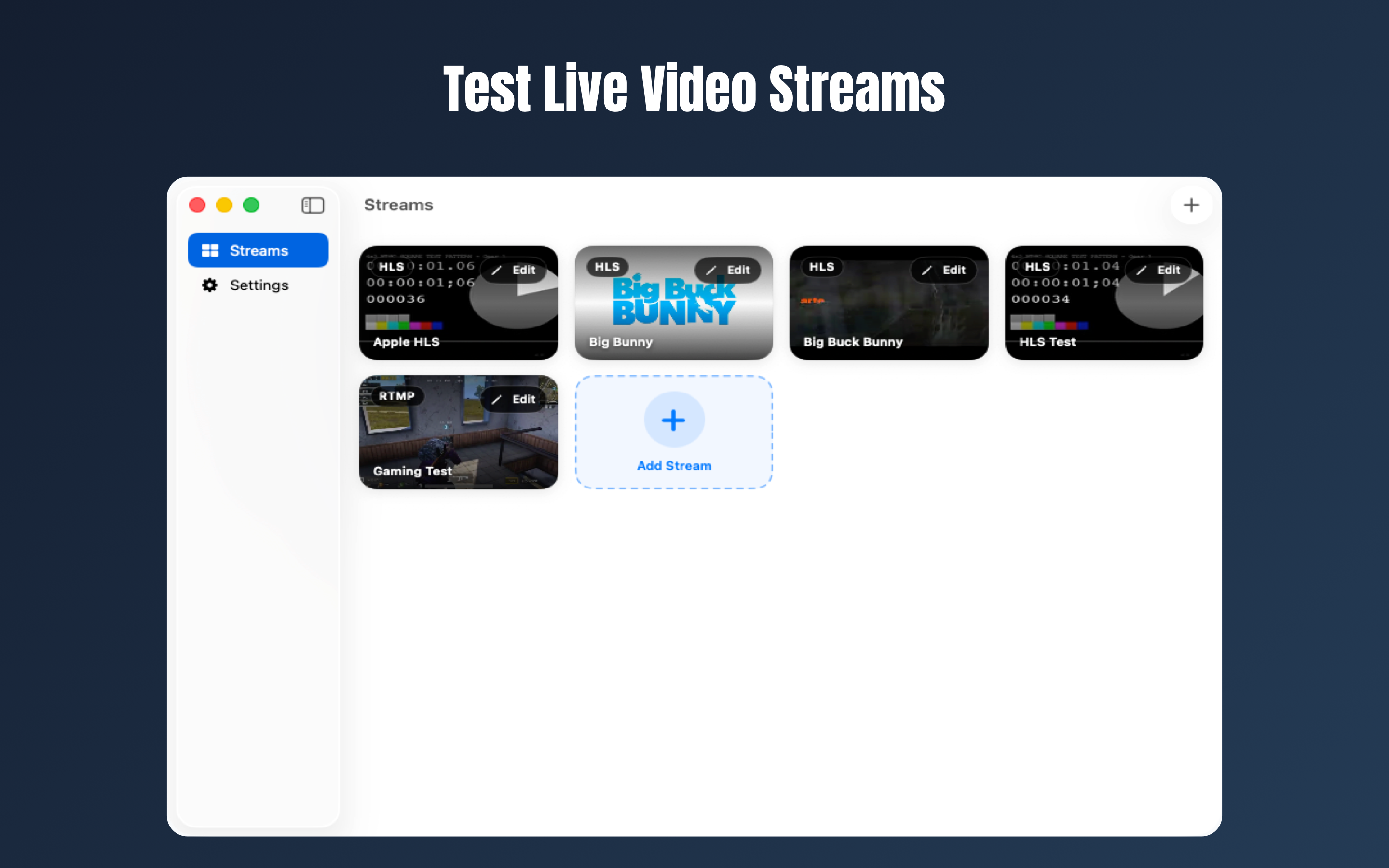 NetStream Tester