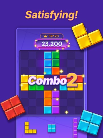 Block Blaster - Classic Puzzle iPad screenshot