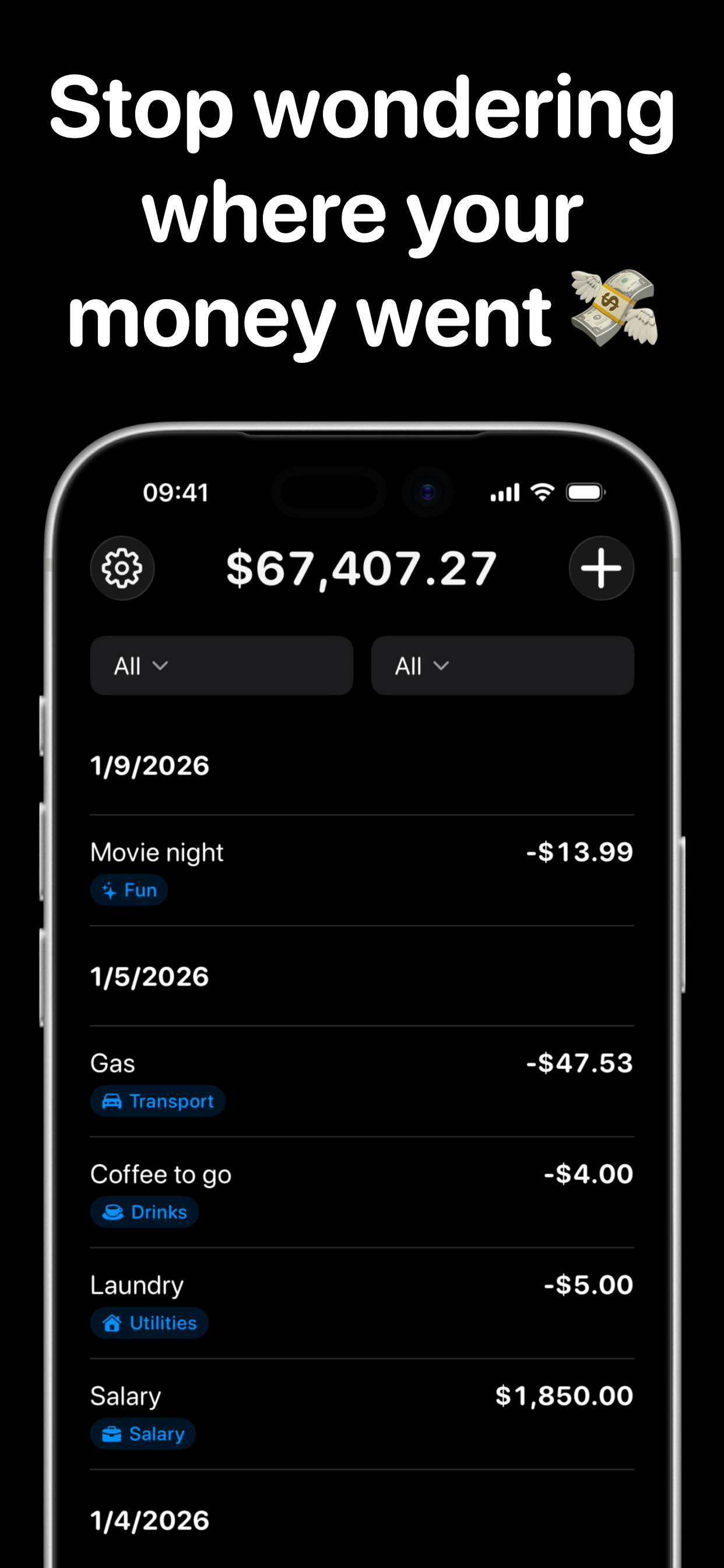 LiviQe – Private Money Tracker