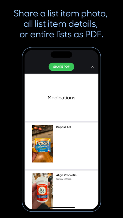 TapList: Photo Powered Lists Screenshot