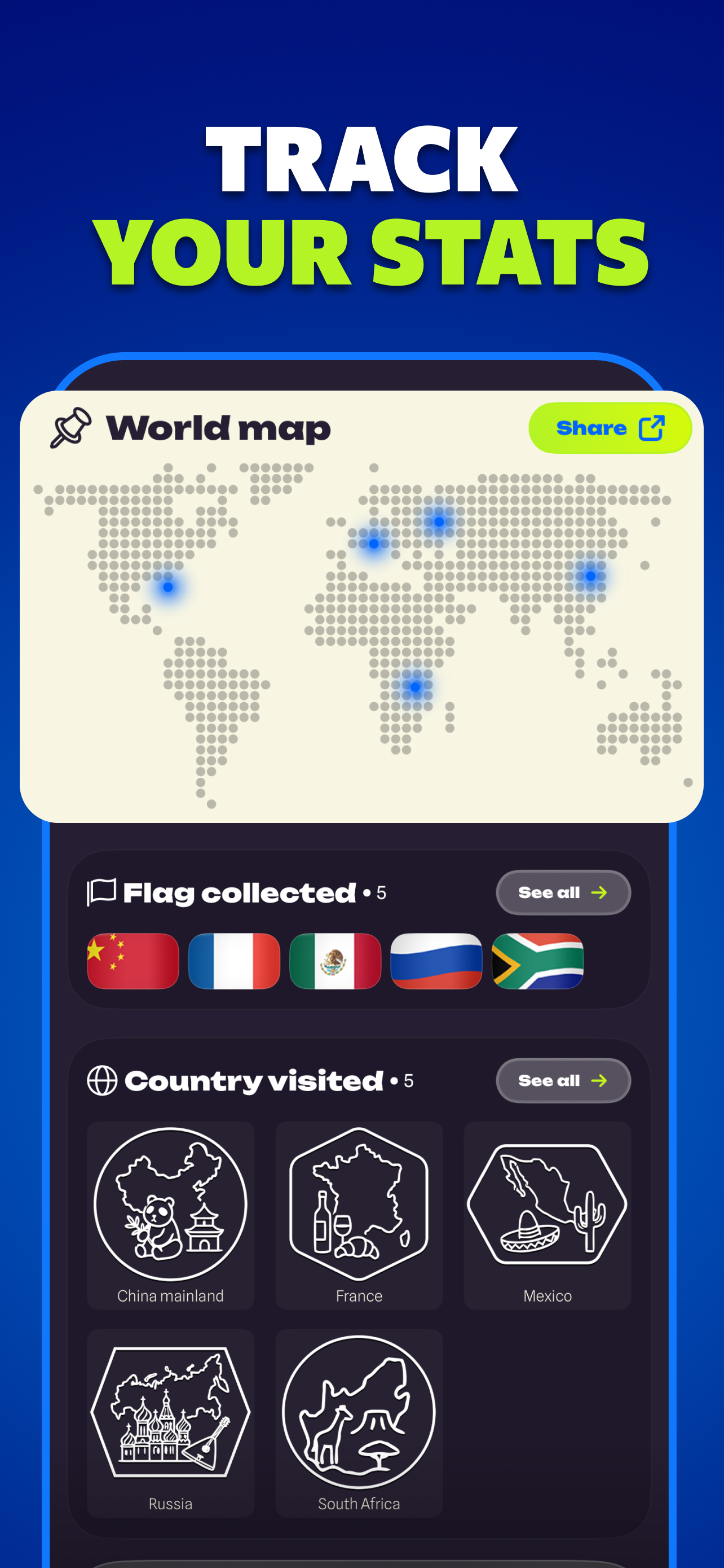 Laba - Travel Tracker screenshot 2