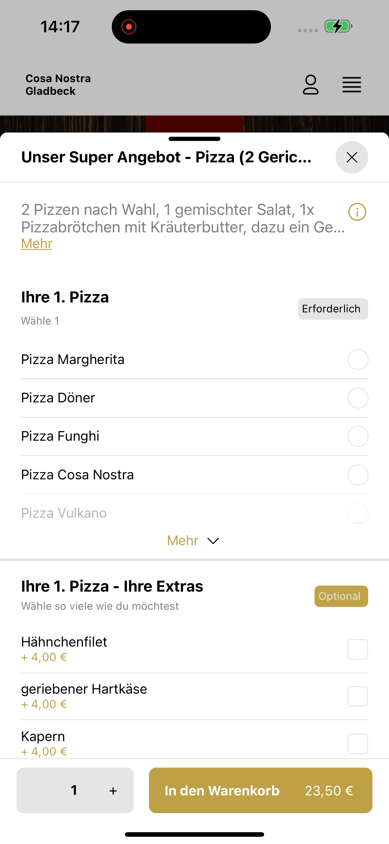 Cosa Nostra Gladbeck screenshot 4