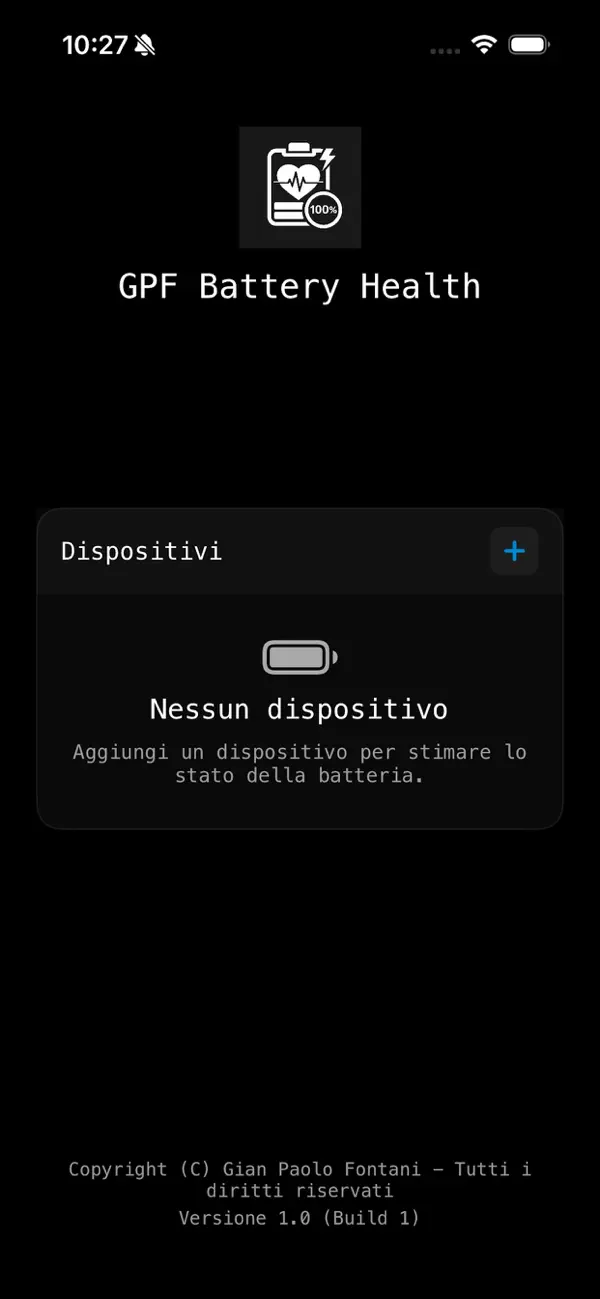 Screenshot #1 pour GPF Battery Health