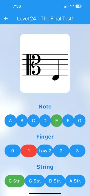 String Note Tutor screenshot 5 of 10