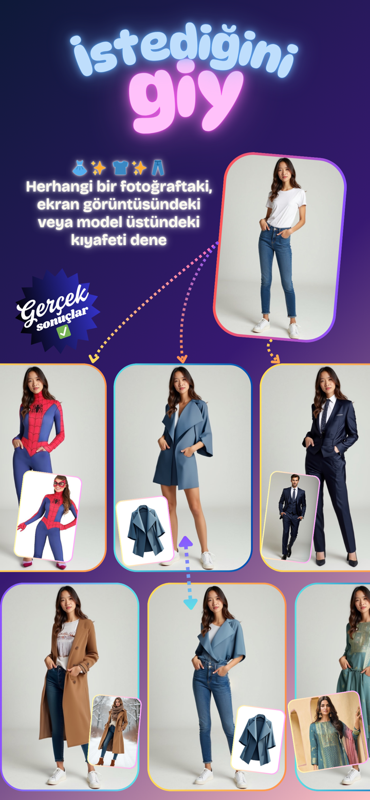 ClothShift – AI Kıyafet Deneme screenshot 2