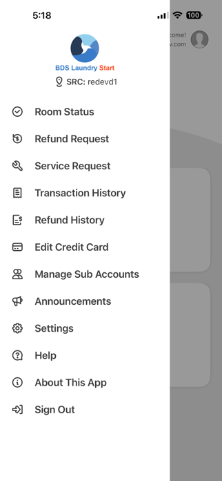 BDS Laundry Start Screenshot 5 of 5
