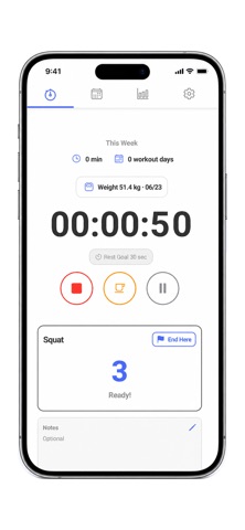 Workout Tracker: Timer & Log Screenshot 7 of 8