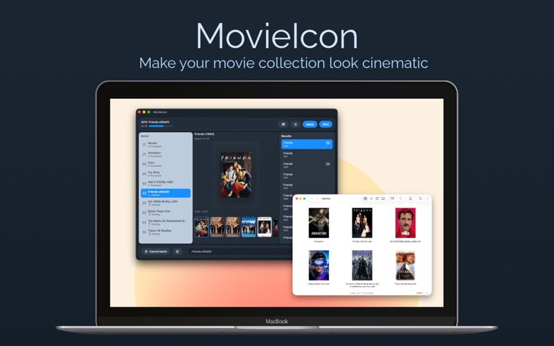 Screenshot #1 pour MovieIcon