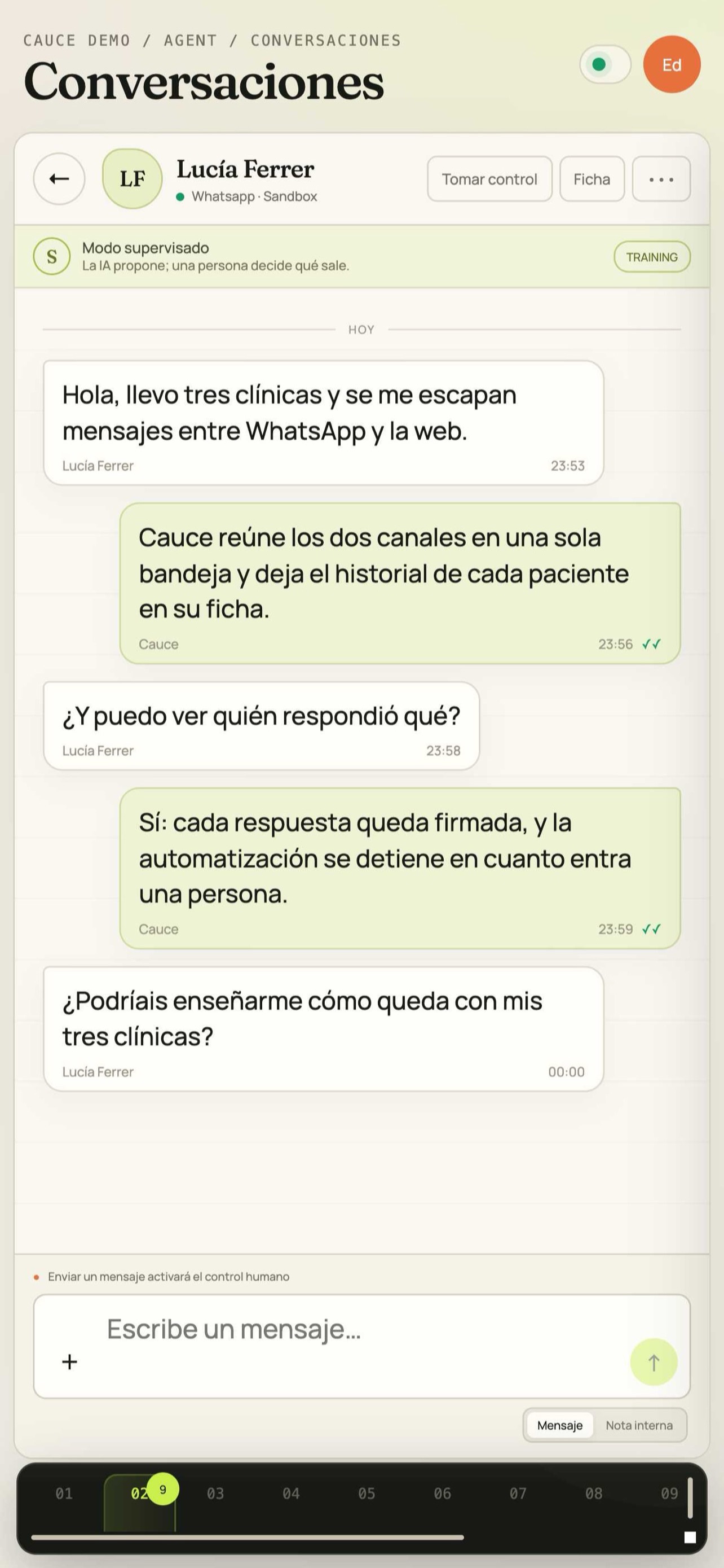 Screenshot 2 of Cauce CRM