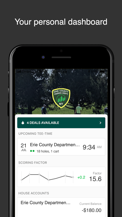 Erie County Parks Golf screenshot