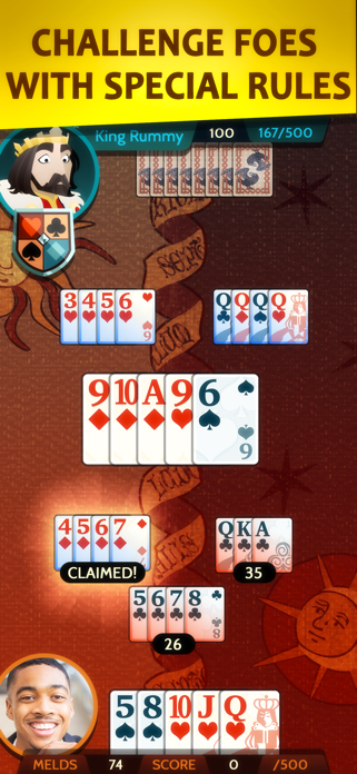 Rummy 500 Screenshot 3 of 6