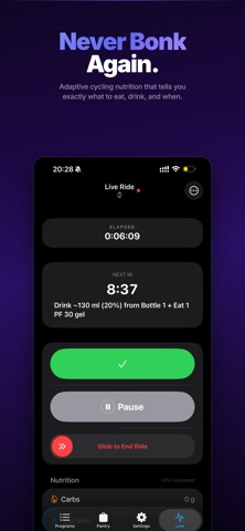 FlöFuel iPhone screenshot