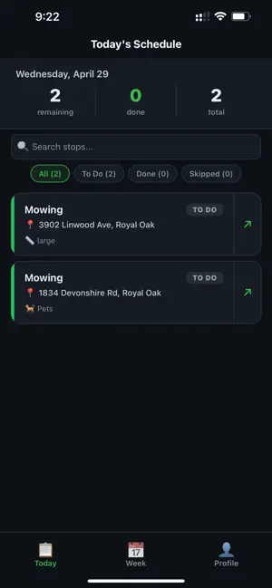SimplyMow screenshot 2