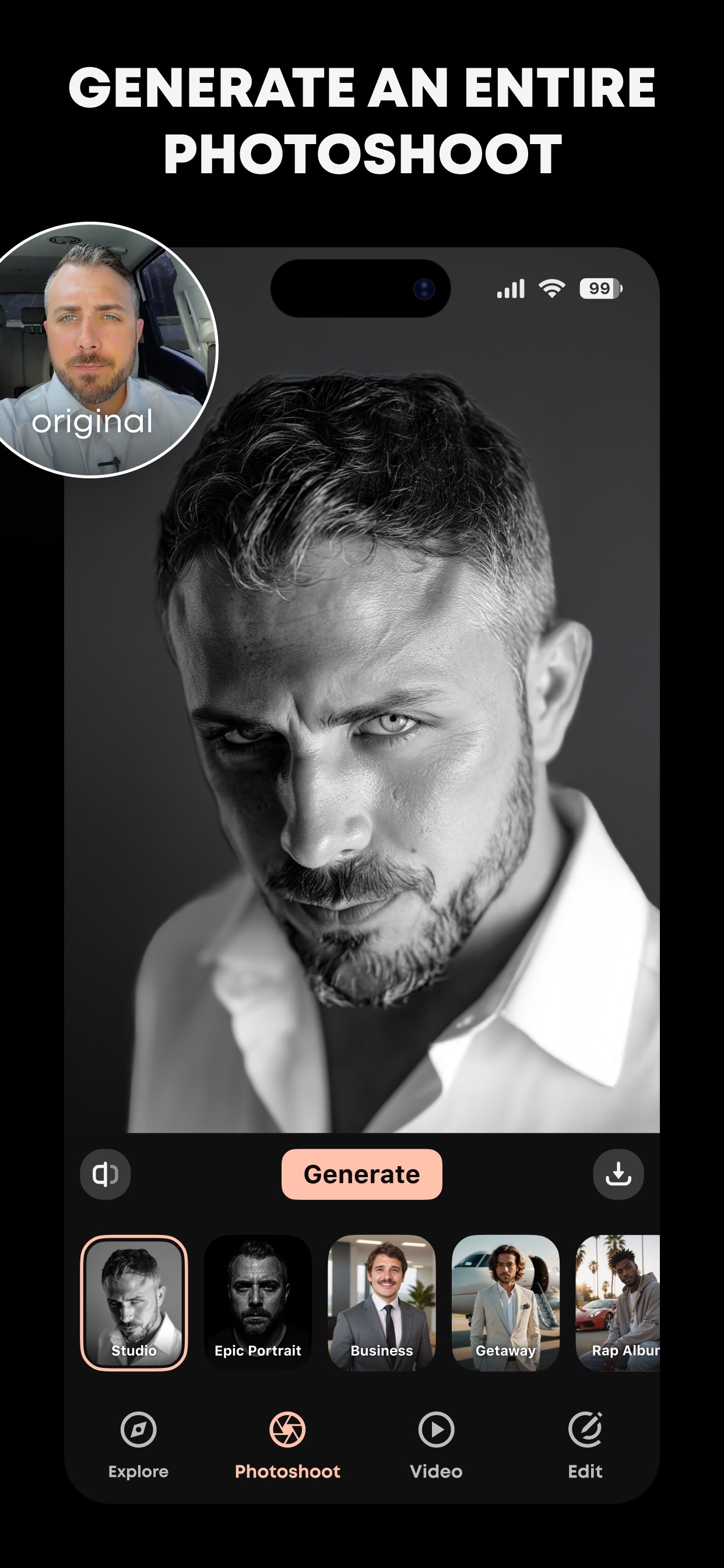 GIO AI Video & Photo Generator 스크린샷 2