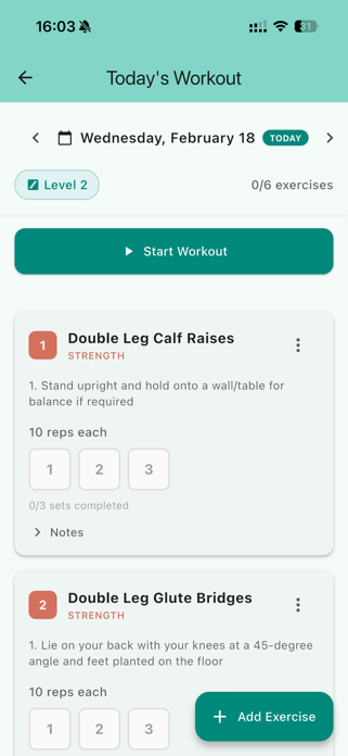 ACL Recovery Tracker Screenshot 8 of 8