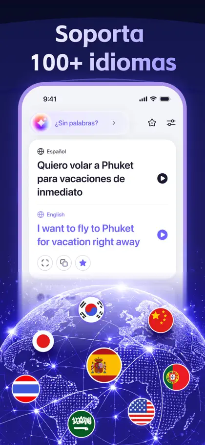 Translate Agent: fotos y audio ekran görüntüsü 4 / 6