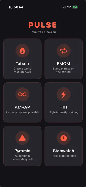 PULSE Fitness Timer screenshot 1
