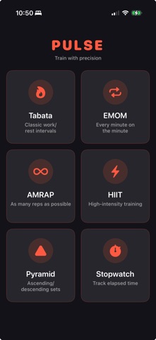 PULSE Fitness Timer Screenshot 1 of 3