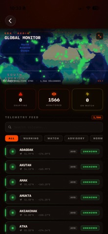 EGK GeoIQ Volcano screenshot