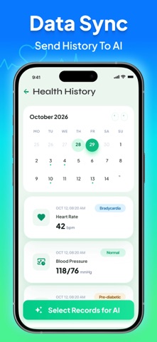 Spectra AI-Health Tracker screenshot