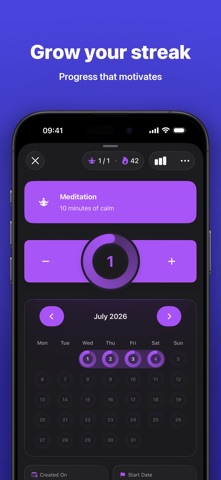 HYBBIT: Habit Tracker & Goals Screenshot 3 of 8