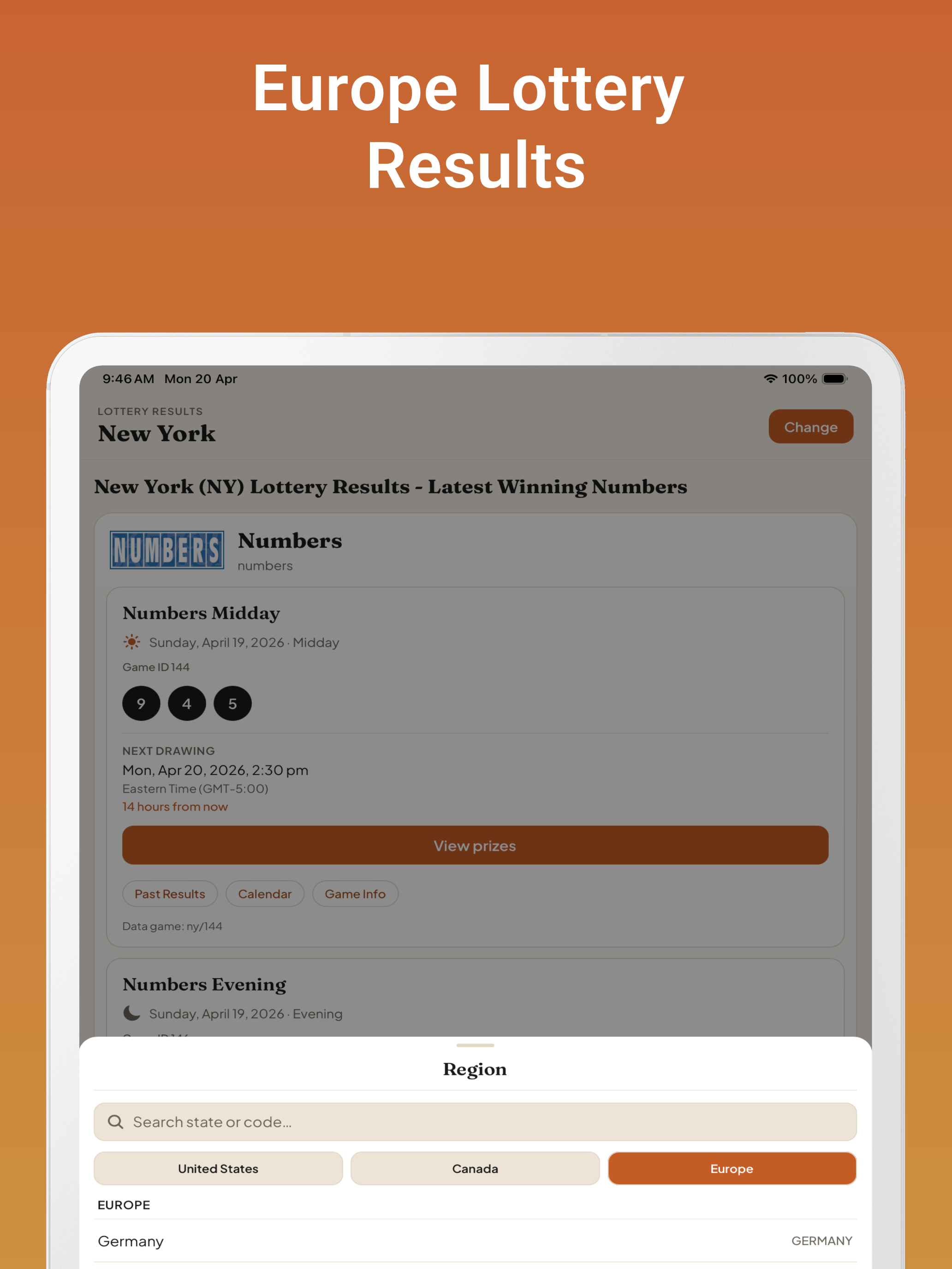Lottery Post Results screenshot 16