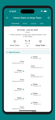 Football LiveScore 2026 screenshot
