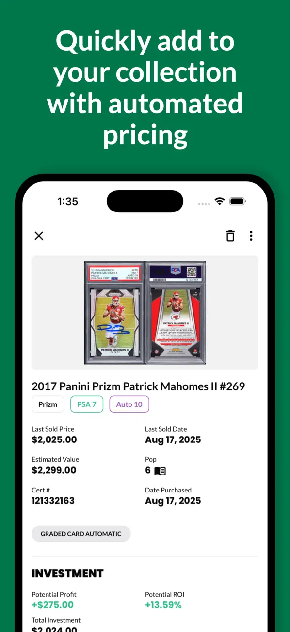 Screenshot #3 pour Card Ladder